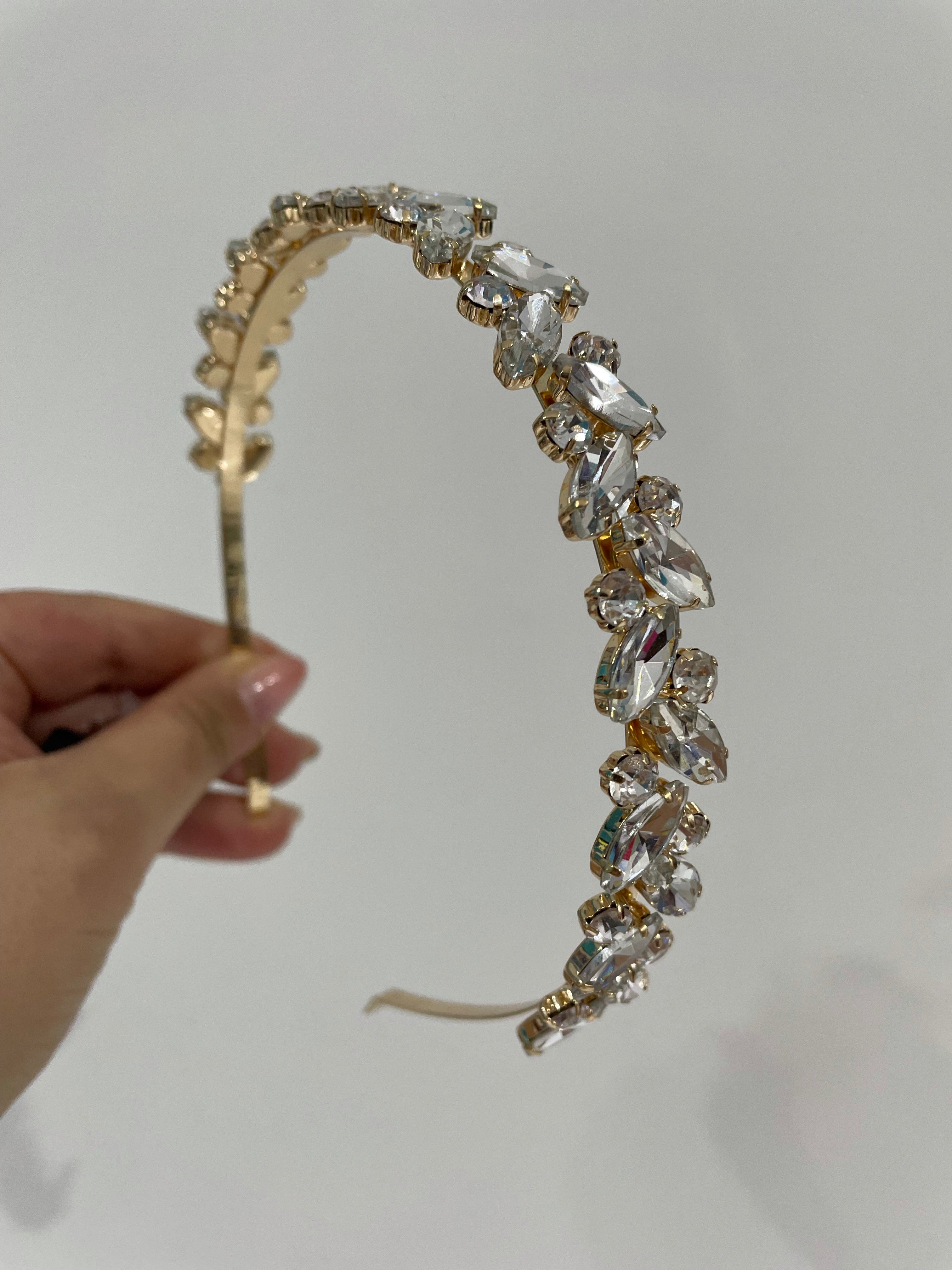 Cerchietto gioiello a goccia