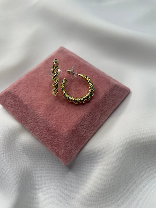 Semicerchio torcion stretto Gold