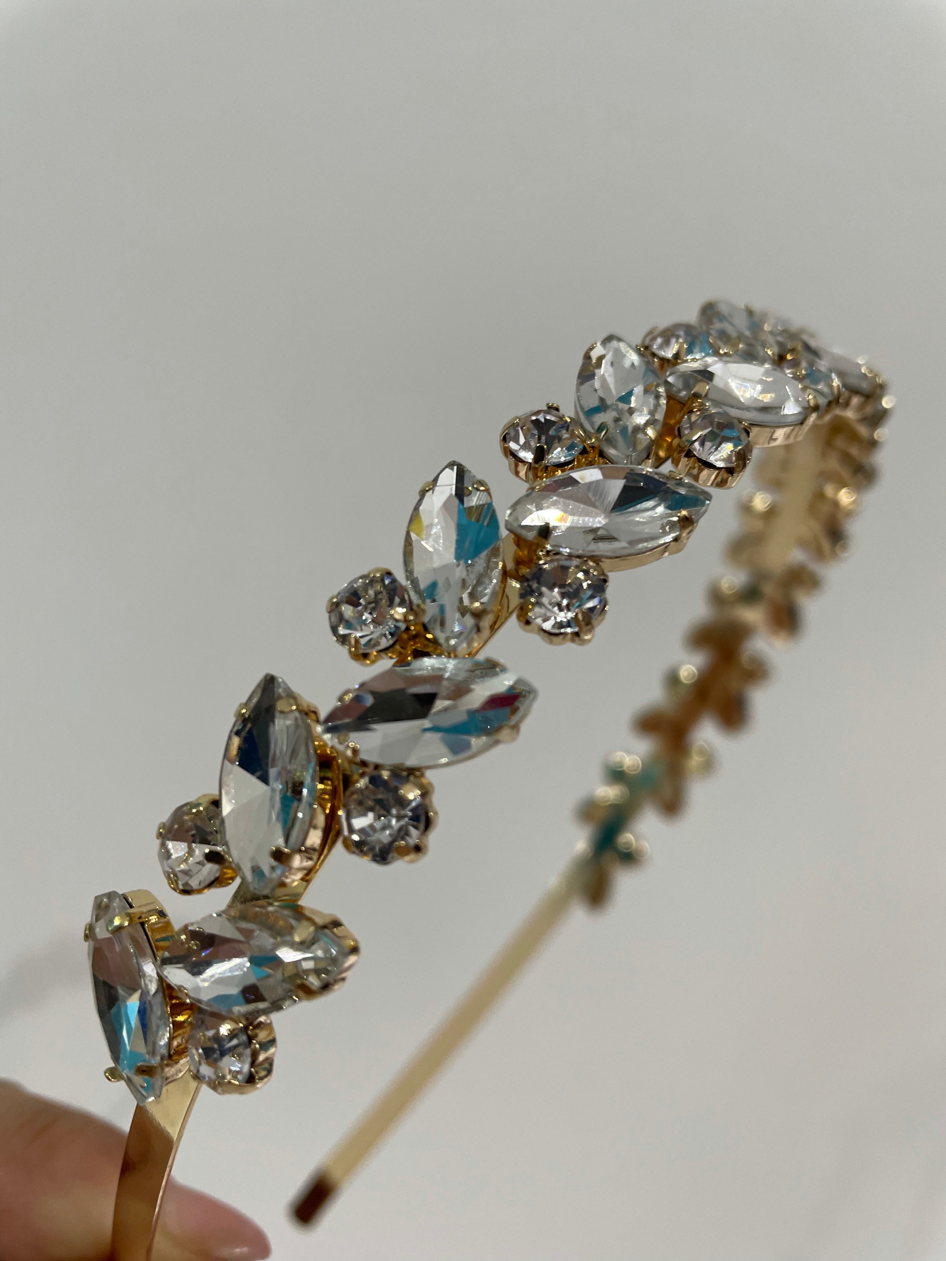 Cerchietto gioiello a goccia