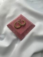 Semicerchio torcion stretto Gold